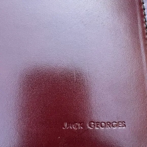 Jack Georges Milano Leather Business Laptop Case - Picture 5 of 11